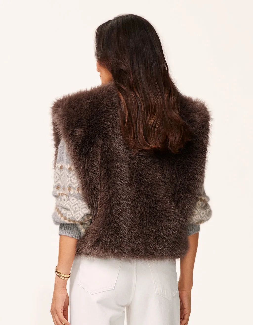 agolde fara gilet