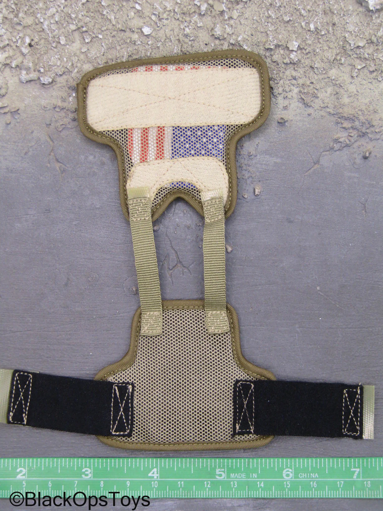 American Flag Style Body Armor Vest