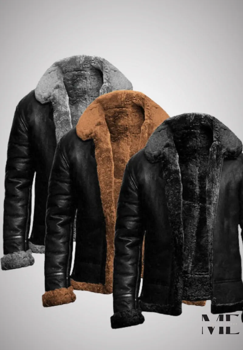 Blaze | Arctic Fire Leather Jacket