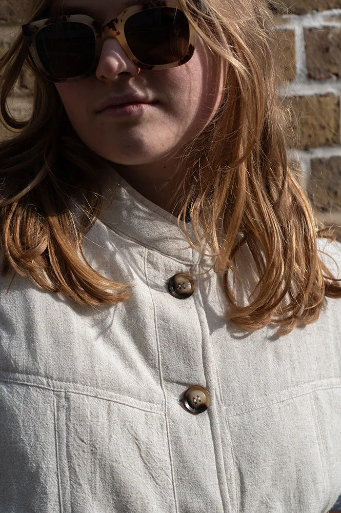Grace & Mila Placide Beige Vest
