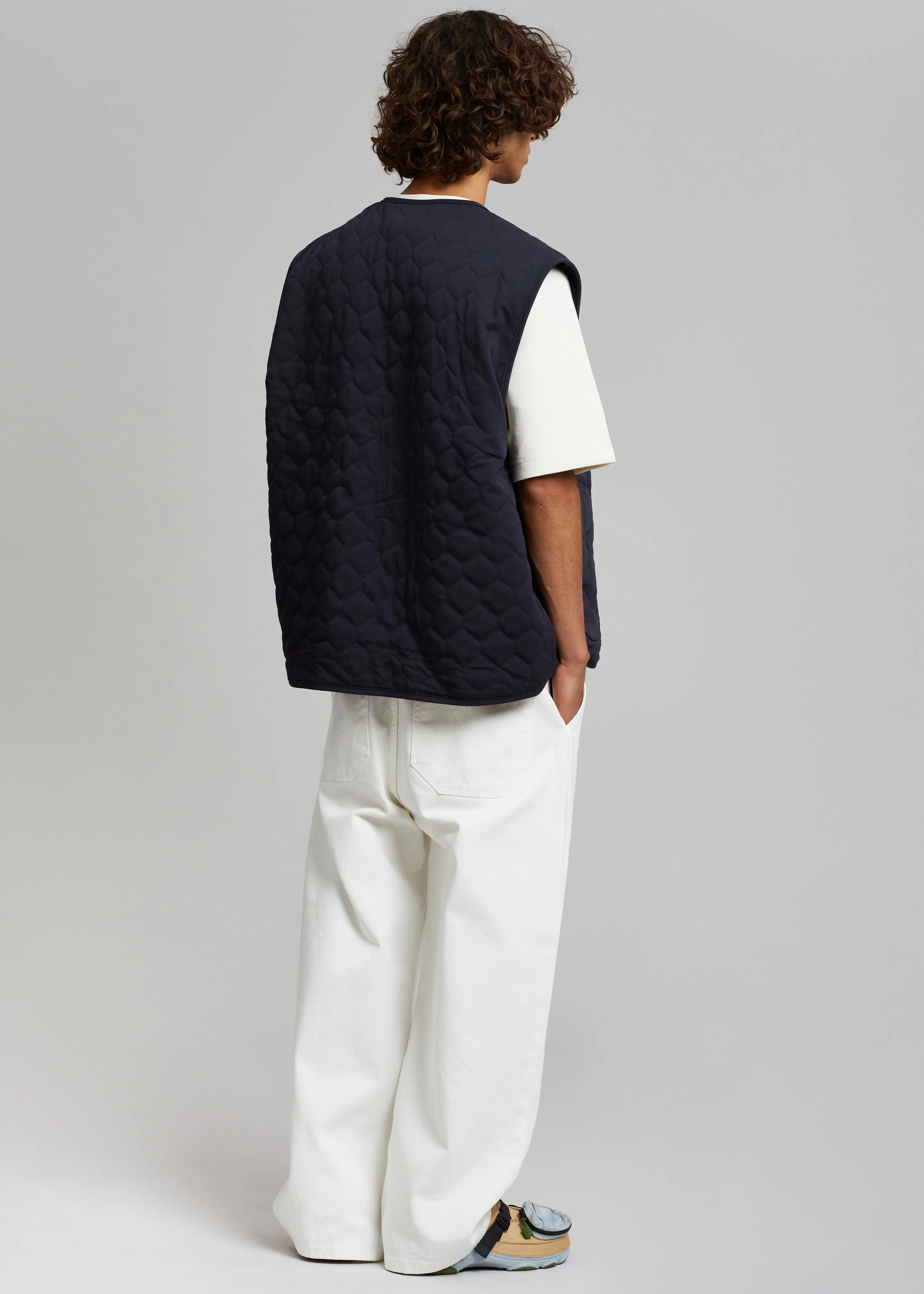Lant Reversible Vest - Navy