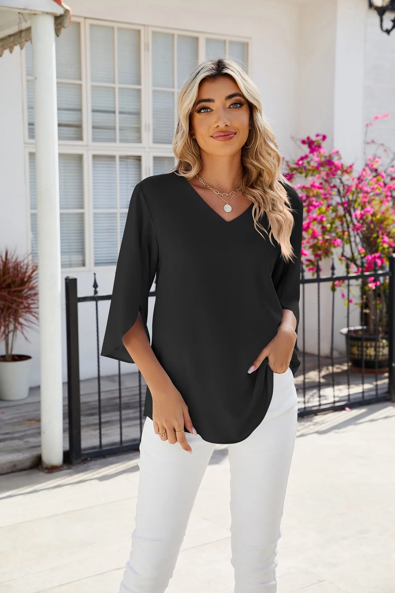 Mona Rose ™ Lightweight Blouse