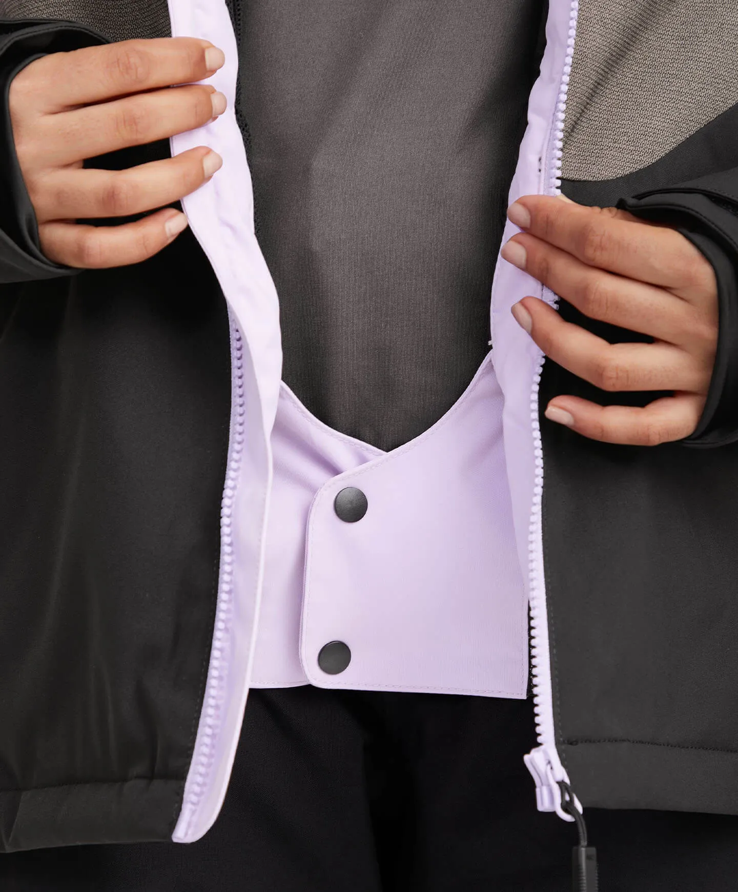ONeill Carbonite Jacket Womens 2024 Purple Rose Colur Block