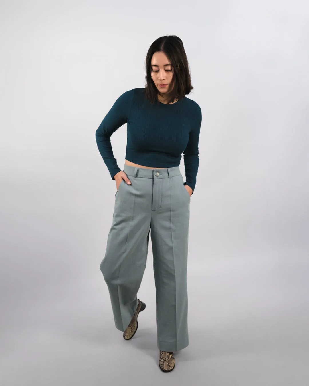 Remnant - 70cm - Lived In Cotton Twill - Light Sage