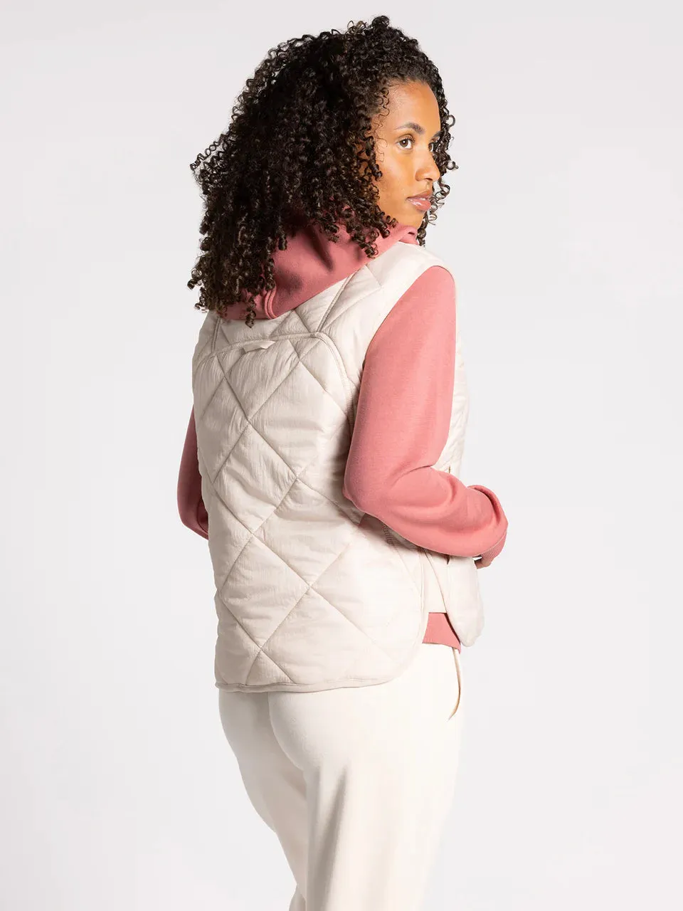 Short Quilted Vest
