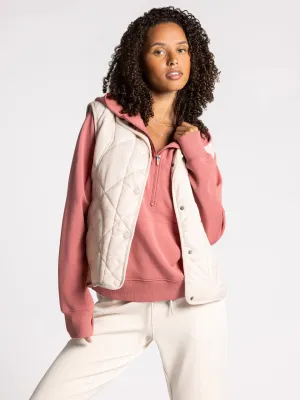 Short Quilted Vest