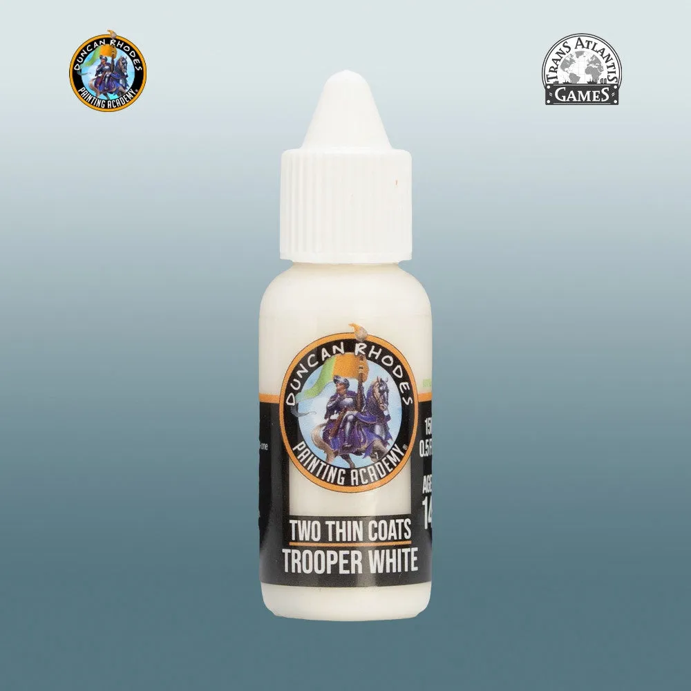 Two Thin Coats: Trooper White