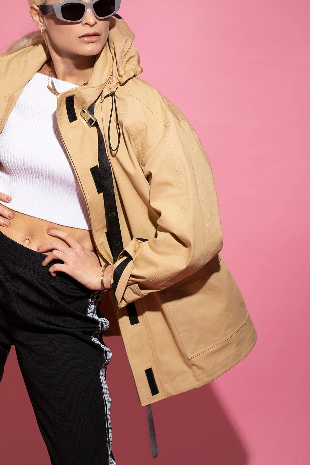 Woven Fern Anorak