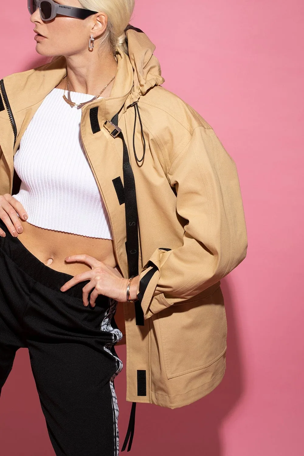 Woven Fern Anorak