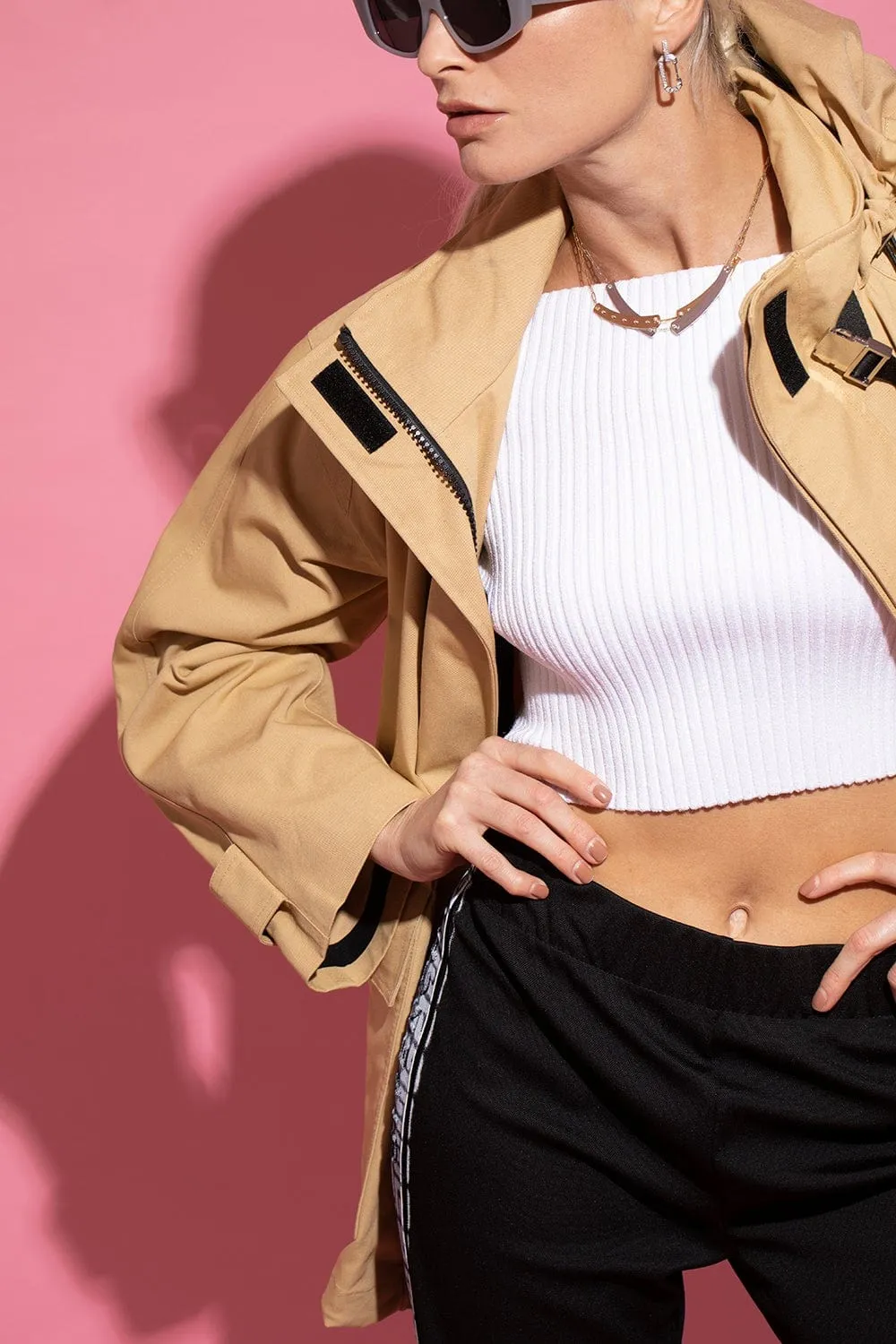Woven Fern Anorak